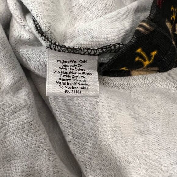 KIM ROGERS Christmas Reindeer Mock Neck Top Size Medium - Picture 7 of 7